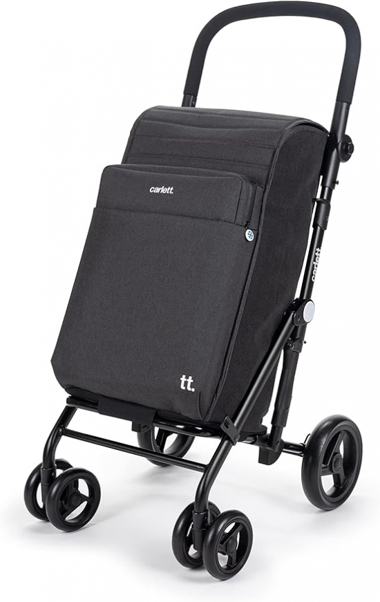 Carro de la compra Carlett URBAN FAMILY VOLCANO, negro